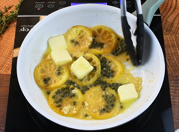 Baked Skate w/ Lemon Butter Sauce - Step 6